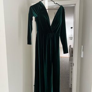Jenny Yoo Ryland Velvet Maxi Dress Size 0